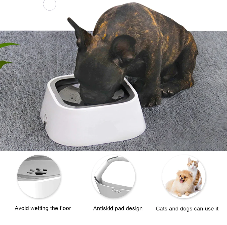 Zero Splash Dog Water Bowl Features