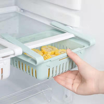 Refrigerator Storage Basket in use