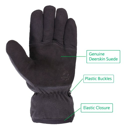 Deerskin Suede Winter Glove (3M ThinsulateTM)