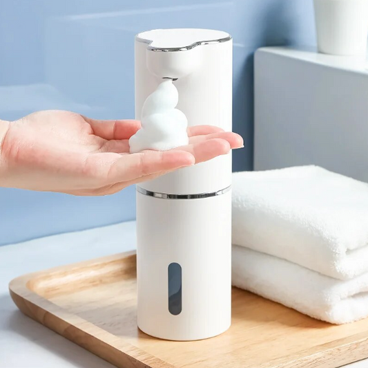 Automatic Soap Dispenser in use