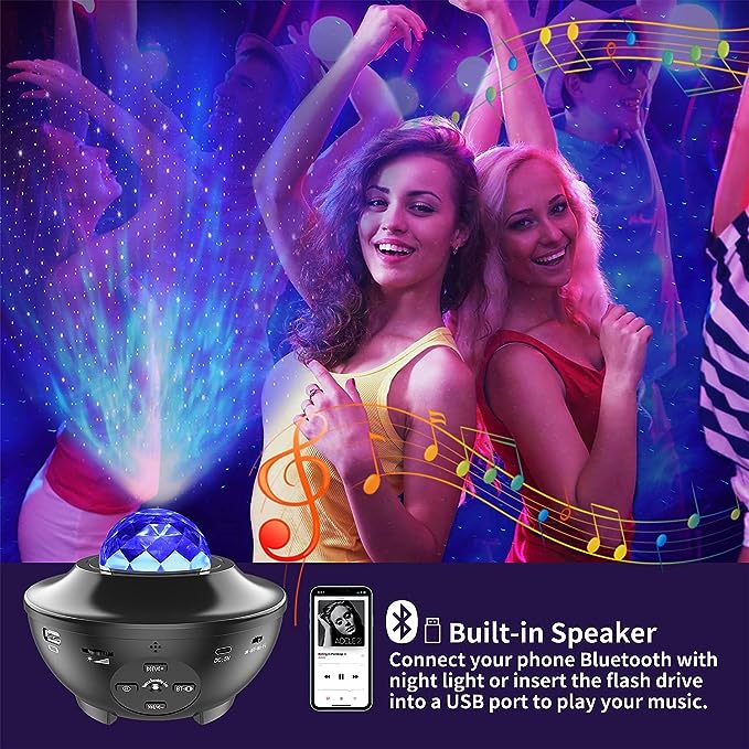 LED Galaxy Sky Projector Lamp